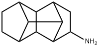 3,4,7-Metheno-1H-cyclopenta[a]pentalen-1-amine,decahydro-,(1-alpha-,3-bta-,3a-alpha-,3b-alpha-,4-bta-,6a-alpha-,7-bta-,7a-alpha-,8S*)-(9CI) Struktur
