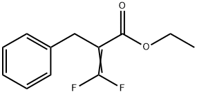 Ethyl 2-benzyl-3,3-difluoroacrylate Structure