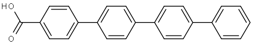 [1,1':4',1':4',1''-Quaterphenyl]-4-carboxylic acid Structure
