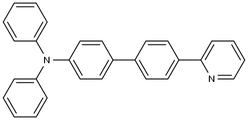 N,N-diphenyl-4'-(pyridin-2-yl)-[1,1'-biphenyl]-4-amine Structure