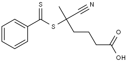 5-cyano-5-((phenylcarbonothioyl)thio)hexanoic acid|