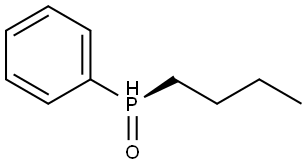 P(R)]-Butylphenylphosphine oxid 结构式