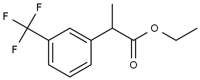 ethyl 2-(3-(trifluoromethyl)phenyl)propanoate,1141713-86-1,结构式