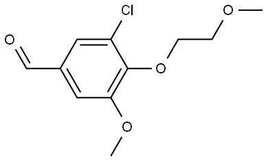 1152573-10-8 3-Chloro-5-methoxy-4-(2-methoxyethoxy)benzaldehyde