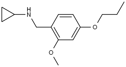 1154277-41-4 N-Cyclopropyl-2-methoxy-4-propoxybenzenemethanamine
