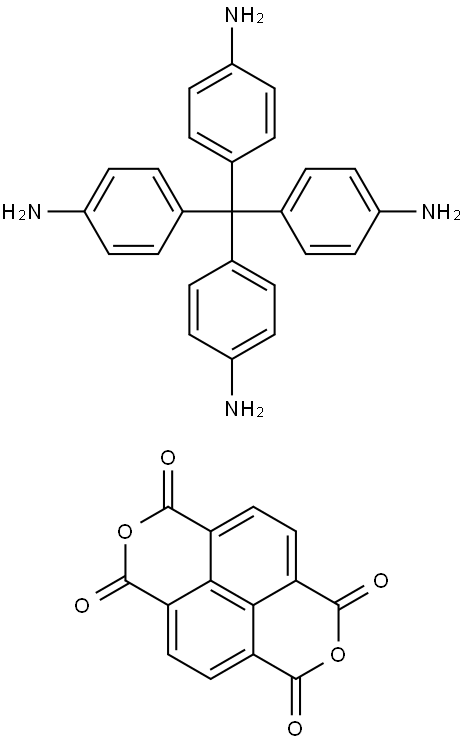 TAPM-NTCDA COF 结构式