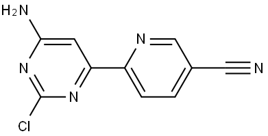 1185313-30-7 6-Amino-2-chloro-4-(5'-cyano-2'-pyridyl)pyrimidine