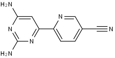 2,6-Diamino-4-(5'-cyano-2'-pyridyl)pyrimidine|