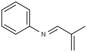 Benzenamine, N-(2-methyl-2-propen-1-ylidene)-, [N(E)]-