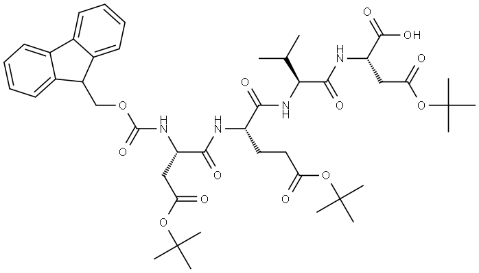 1193086-87-1 (5S,8S,11S,14S)-5,14-双(2-(叔丁氧基)-2-氧代乙基)-8-(3-(叔丁氧基)-3-氧代丙基)-1-(9H-芴-9-基)-11-异丙基-3,6,9,12-四氧代-2-氧杂-4,7,10,13-四氮杂十五烷-15-OIC ACID
