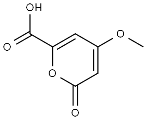 4-Methoxy-2-oxo-2H-pyran-6-carboxylic acid Structure