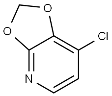 7-Chloro-[1,3]dioxolo[4,5-b]pyridine Struktur