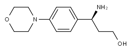 (3S)-3-AMINO-3-(4-MORPHOLIN-4-YLPHENYL)PROPAN-1-OL|