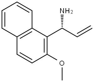 (1R)-1-(2-METHOXYNAPHTHALEN-1-YL)PROP-2-EN-1-AMINE Structure