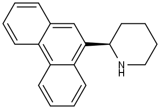 (2R)-2-(9-PHENANTHRYL)PIPERIDINE Struktur
