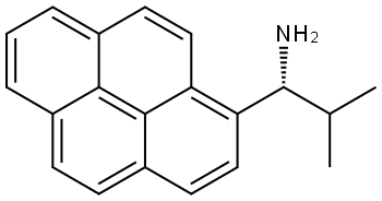 (1R)-2-METHYL-1-PYRENYLPROPYLAMINE Structure
