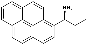 (1S)-1-PYRENYLPROPYLAMINE 结构式