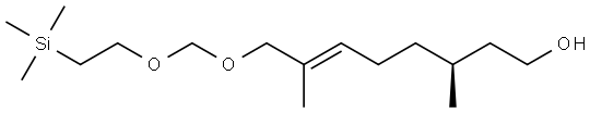(3S,6E)-3,7-DIMETHYL-8-{[2-(TRIMETHYLSILYL)ETHOXY]METHOXY}-6-OCTEN-1-OL