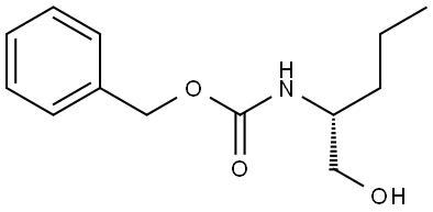 N-Cbz-L-Norvalinol Struktur