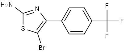 1243839-42-0 5-Bromo-4-(4-trifluoromethylphenyl)-2-aminothiazole