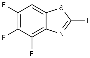 4,5,6-Trifluoro-2-iodobenzo[d]thiazole Struktur