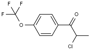 1261861-67-9 2-氯-1-[4-(三氟甲氧基)苯基]-1-丙酮