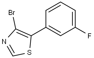 1264039-11-3 4-Bromo-5-(3-fluorophenyl)thiazole