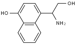 2-AMINO-2-(4-HYDROXYNAPHTHYL)ETHAN-1-OL Structure