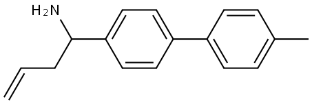 1-[4-(4-METHYLPHENYL)PHENYL]BUT-3-ENYLAMINE Structure