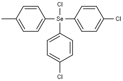 Selenium, chlorobis(4-chlorophenyl)(4-methylphenyl)-, (T-4)- (9CI)
