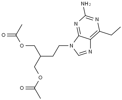 Famciclovir Impurity 81 Struktur