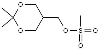 1,3-Dioxane-5-methanol, 2,2-dimethyl-, 5-methanesulfonate
