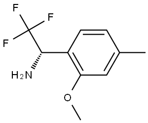 (1S)-2,2,2-TRIFLUORO-1-(2-METHOXY-4-METHYLPHENYL)ETHAN-1-AMINE|