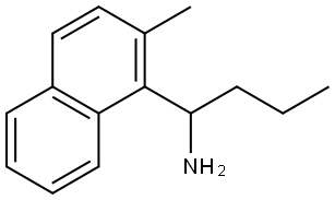 1-(2-METHYLNAPHTHALEN-1-YL)BUTAN-1-AMINE Structure