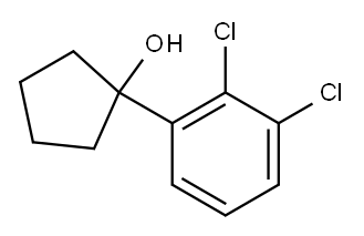 1-(2,3-dichlorophenyl)cyclopentanol Structure