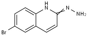 6-Bromo-2-hydrazineylquinoline Structure