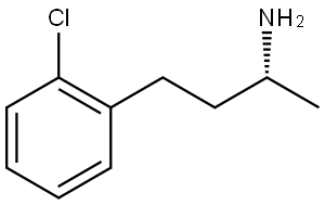 (2R)-4-(2-chlorophenyl)butan-2-amine,1344406-39-8,结构式