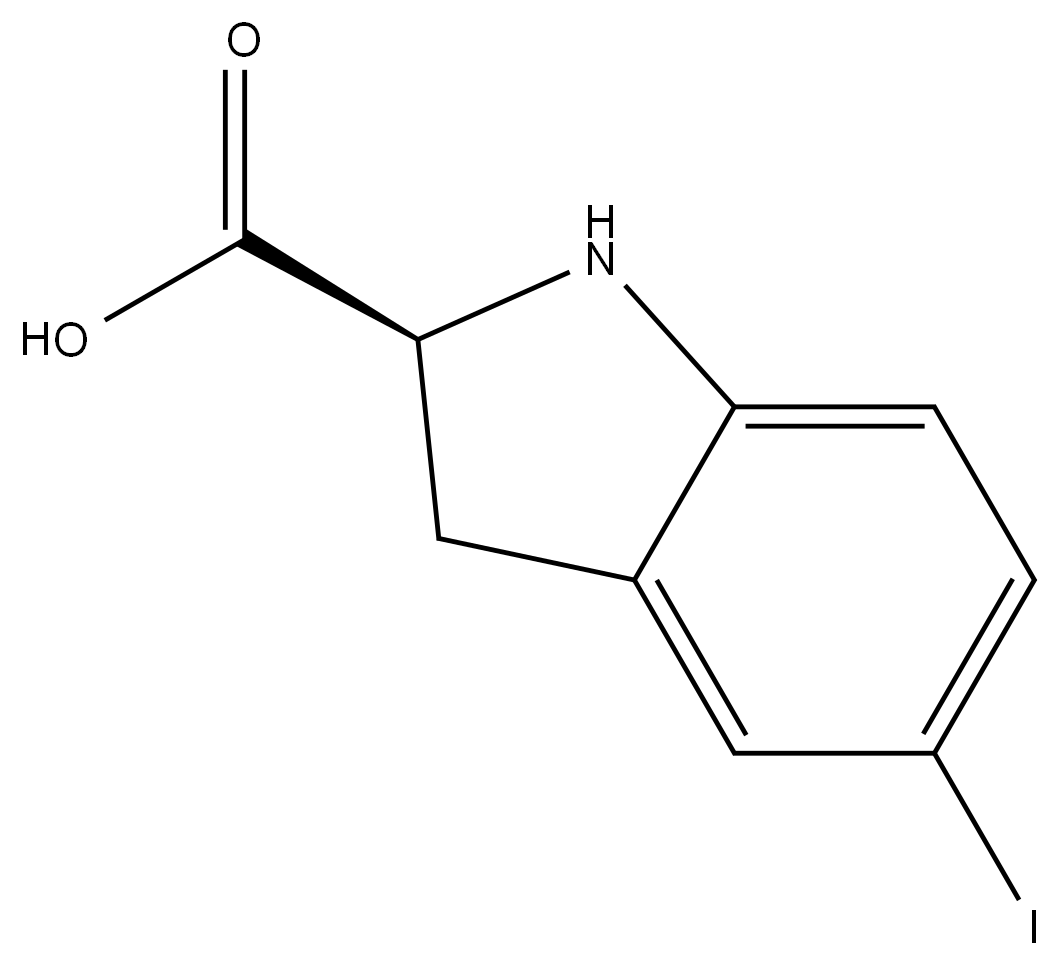 1344408-44-1 (S)-5-iodoindoline-2-carboxylic acid