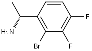 (1R)-1-(2-BROMO-3,4-DIFLUOROPHENYL)ETHYLAMINE Structure