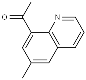 1-(6-Methyl-8-quinolinyl)ethanone,1367779-64-3,结构式