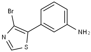 1374665-40-3 4-Bromo-5-(3-aminophenyl)thiazole