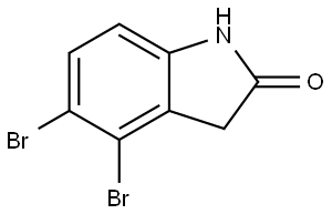 4,5-dibromoindolin-2-one,1379350-91-0,结构式
