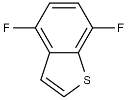 4,7-difluorobenzo[b]thiophene Structure