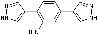 2,5-DI(4H-PYRAZOL-4-YL)ANILINE,1391524-18-7,结构式