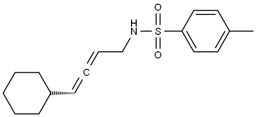 (R)-N-(4-cyclohexylbuta-2,3-dien-1-yl)-4-methylbenzenesulfonamide|