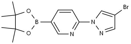 1402233-72-0 2-(4-Bromo-1H-pyrazol-1-yl)pyridine-5-boronic acid pinacol ester