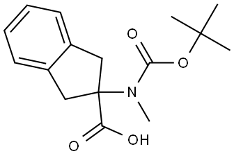 1406839-24-4 1H-Indene-2-carboxylic acid, 2-[[(1,1-dimethylethoxy)carbonyl]methylamino]-2,3-dihydro-
