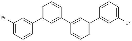 3,3′′′-dibromo-1,1′:3′,1″:3″,1′′′-quaterphenyl 结构式