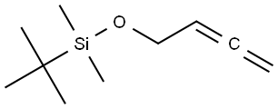 (buta-2,3-dien-1-yloxy)(tert-butyl)dimethylsilane,141081-25-6,结构式