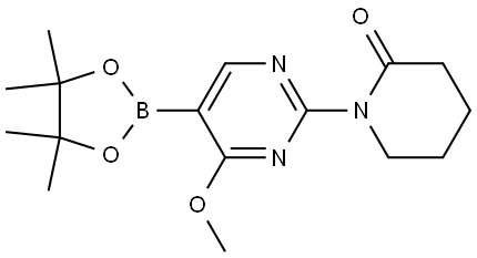 1-[4-Methoxy-5-(4,4,5,5-tetramethyl-1,3,2-dioxaborolan-2-yl)-2-pyrimidinyl]-2... Structure